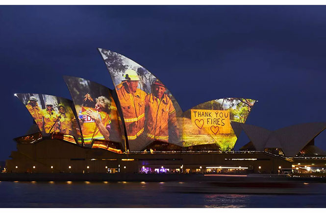 Opera house sails